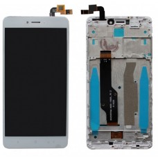 Дисплей Xiaomi Redmi Note 4X complete with frame White